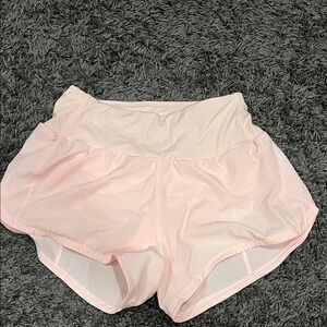 Light Pink Athletic Shorts